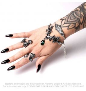 Hex Coffin Wrist Chain