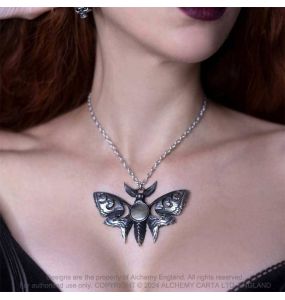 Lunar Moth Pendant