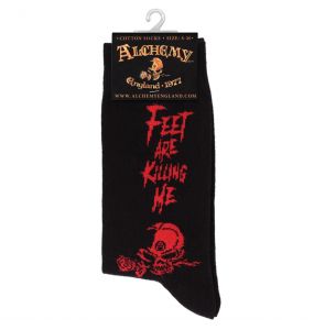 Chaussettes 'Feet Are Killing Me' Noires