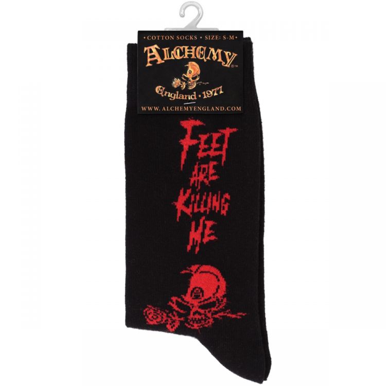 Chaussettes 'Feet Are Killing Me' Noires
