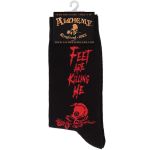 Chaussettes 'Feet Are Killing Me' Noires