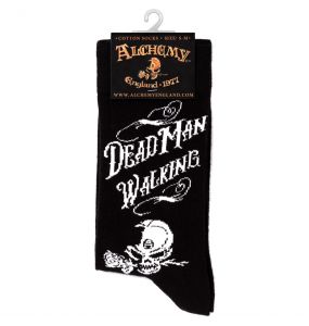 Chaussettes 'Dead Man Walking' Noires