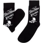 Black Dead Man Walking Socks