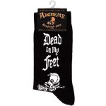 Chaussettes 'Dead On My Feet' Noires