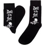 Chaussettes 'Dead On My Feet' Noires