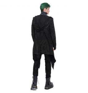 Veste à Capuche 'Stormshadow' Noire et Grise