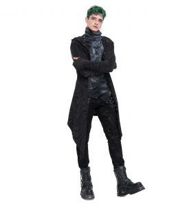 Veste à Capuche 'Stormshadow' Noire et Grise