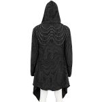Veste à Capuche 'Stormshadow' Noire et Grise