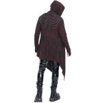 Veste à Capuche 'Stormshadow' Noire, Grise et Bordeaux