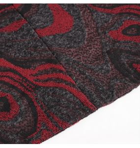 Veste à Capuche 'Stormshadow' Noire, Grise et Bordeaux