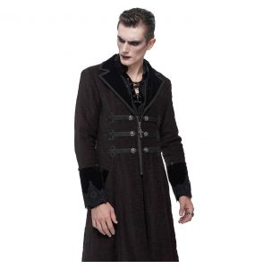 Burgundy 'Thidrek' Coat