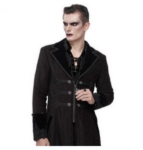 Burgundy 'Thidrek' Coat