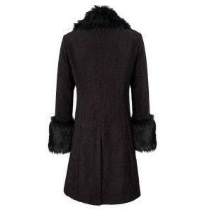 Burgundy 'Thidrek' Coat