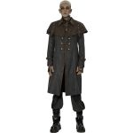 Manteau de Cocher 'Dyrk' Gris et Marron