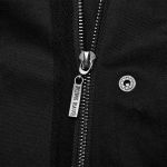 Black Asymmetrical 'Gelimer' Long Coat