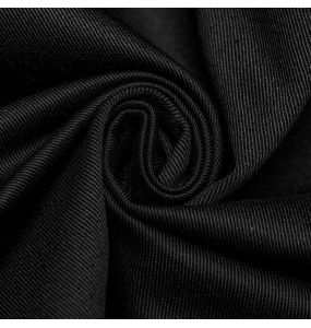 Black Asymmetrical 'Gelimer' Long Coat