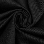 Black Asymmetrical 'Gelimer' Long Coat