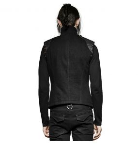 Gilet 'The Smog' Noir
