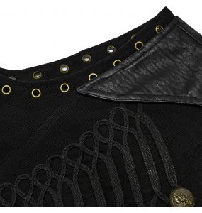 Gilet 'The Smog' Noir