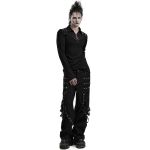 Pantalon Large 'Cataclysme' Noir