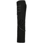 Pantalon Large 'Cataclysme' Noir