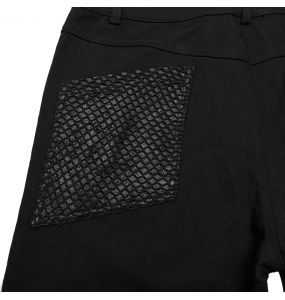 Pantalon Large 'Cataclysme' Noir