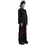 Pantalon Large 'Cataclysme' Noir et Rouge