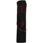 Pantalon Large 'Cataclysme' Noir et Rouge