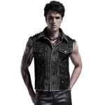 Black Denim 'Dementor' Vest