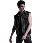 Black Denim 'Dementor' Vest