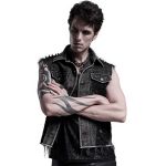 Black Denim 'Dementor' Vest