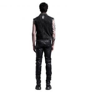 Black Denim 'Dementor' Vest
