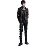 Black Denim 'Dementor' Vest