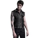 Black Denim 'Dementor' Vest