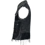 Black Denim 'Dementor' Vest