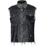 Black Denim 'Dementor' Vest