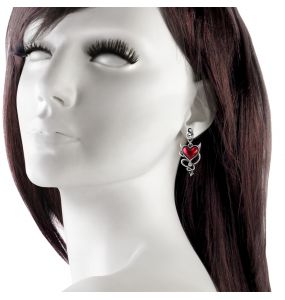 Clous d'Oreilles 'Devil Heart'