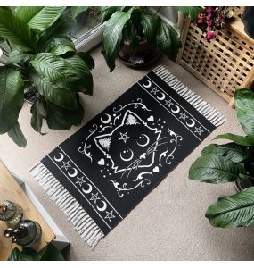 Tapis 'Purrfect' Noir