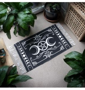 Tapis 'Triple Moon' Noir