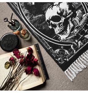 Tapis 'Poe's Raven' Noir