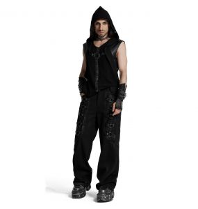 Pantalon 'Cunigast' Noir