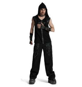 Pantalon 'Cunigast' Noir