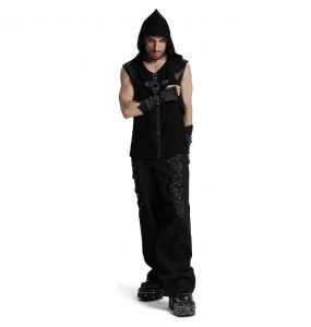Pantalon 'Cunigast' Noir