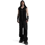 Black 'Cunigast' Hooded T-Shirt