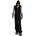 Black 'Cunigast' Hooded T-Shirt