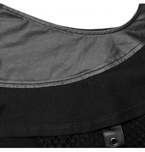 Black 'Cunigast' Hooded T-Shirt
