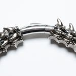 Choker 'Apocalypse Punk' Squelette