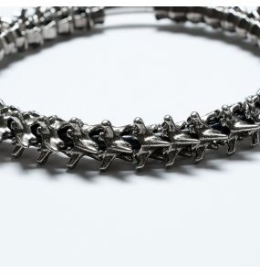 Choker 'Apocalypse Punk' Squelette