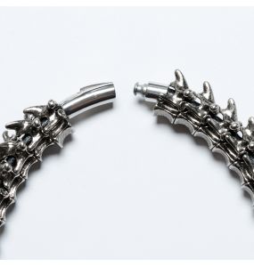 Choker 'Apocalypse Punk' Squelette