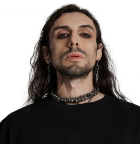 Choker 'Apocalypse Punk' Squelette